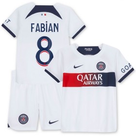 Goedkope Paris Saint Germain Fabian 8 Kids Uittenue 2023-24